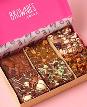 Assorted Chocolate Brownie Box