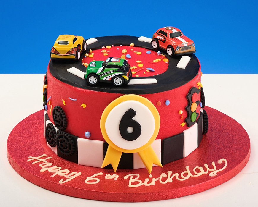 Crafty Cakes | Exeter | UK - Racing Cars Cake