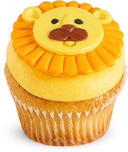 Lion cupcake Vanilla